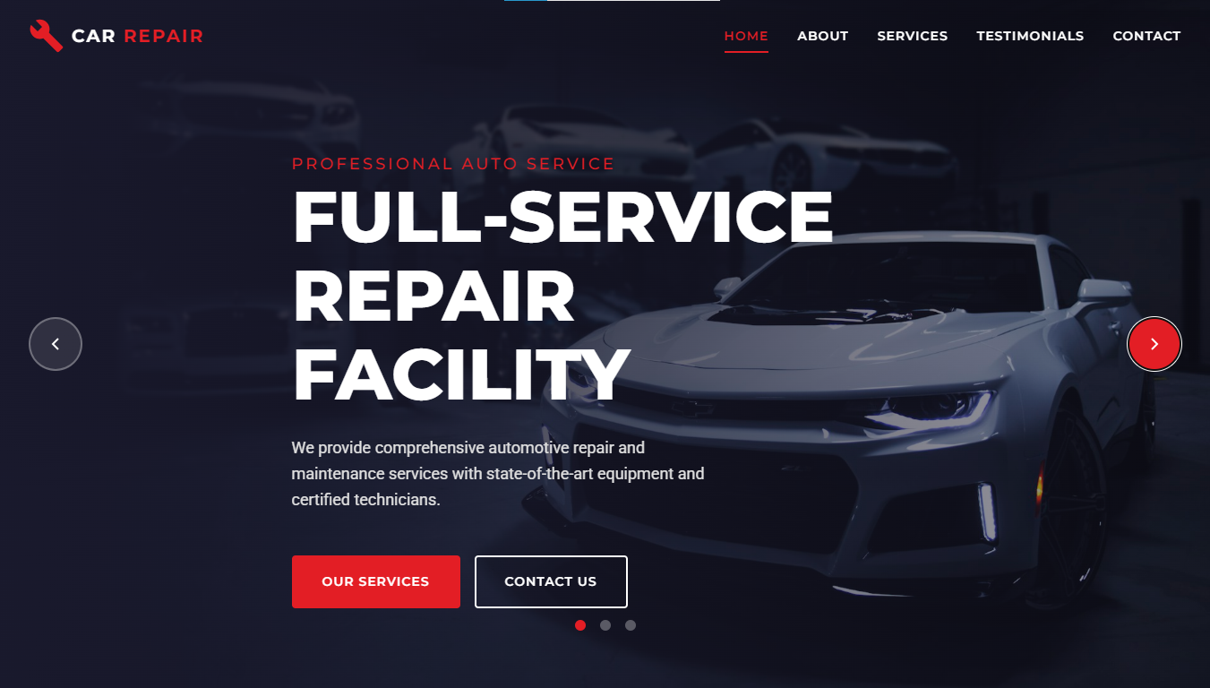 AutoFix — Premium Car Repair & Automotive Template