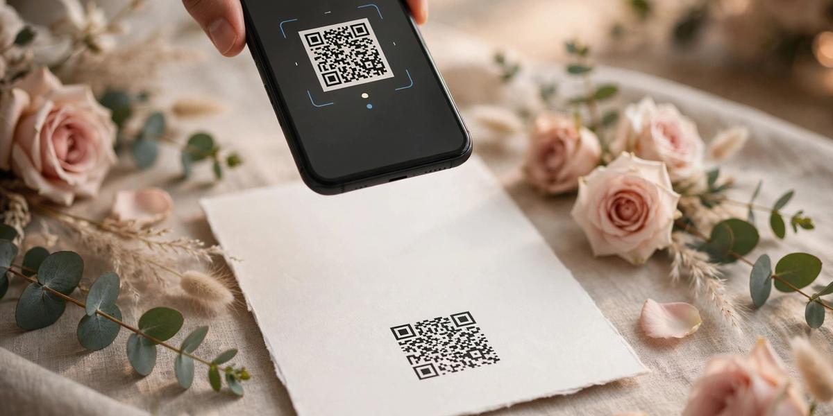 QR Code Wedding Invitations: Link Guests to Your Free Wedding Website (2026)