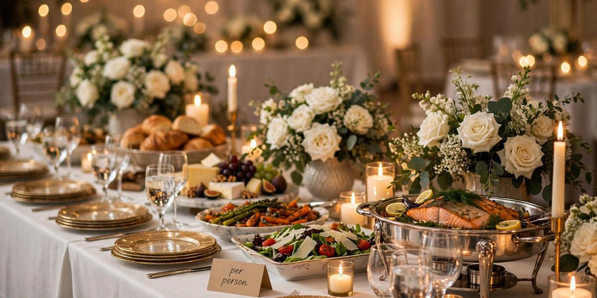 How Much Does Wedding Catering Cost Per Person in 2026?