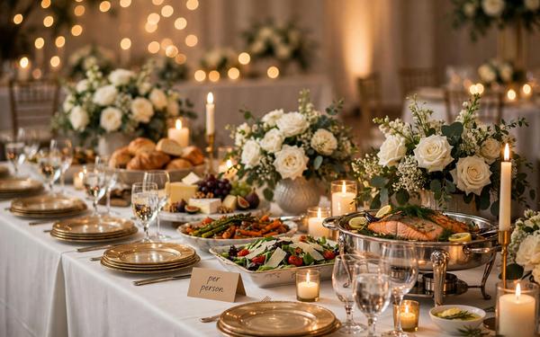 How Much Does Wedding Catering Cost Per Person in 2026?