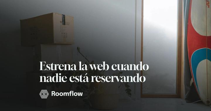 Cajas de mudanza apiladas junto a una planta y una tabla de surf, frente a una ventana con luz.