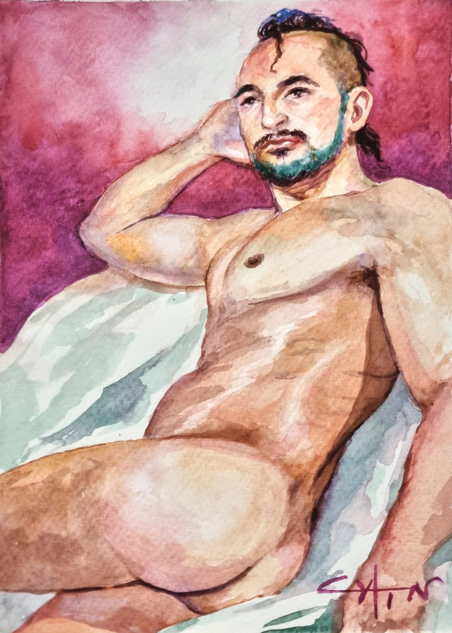 Reclining Frank