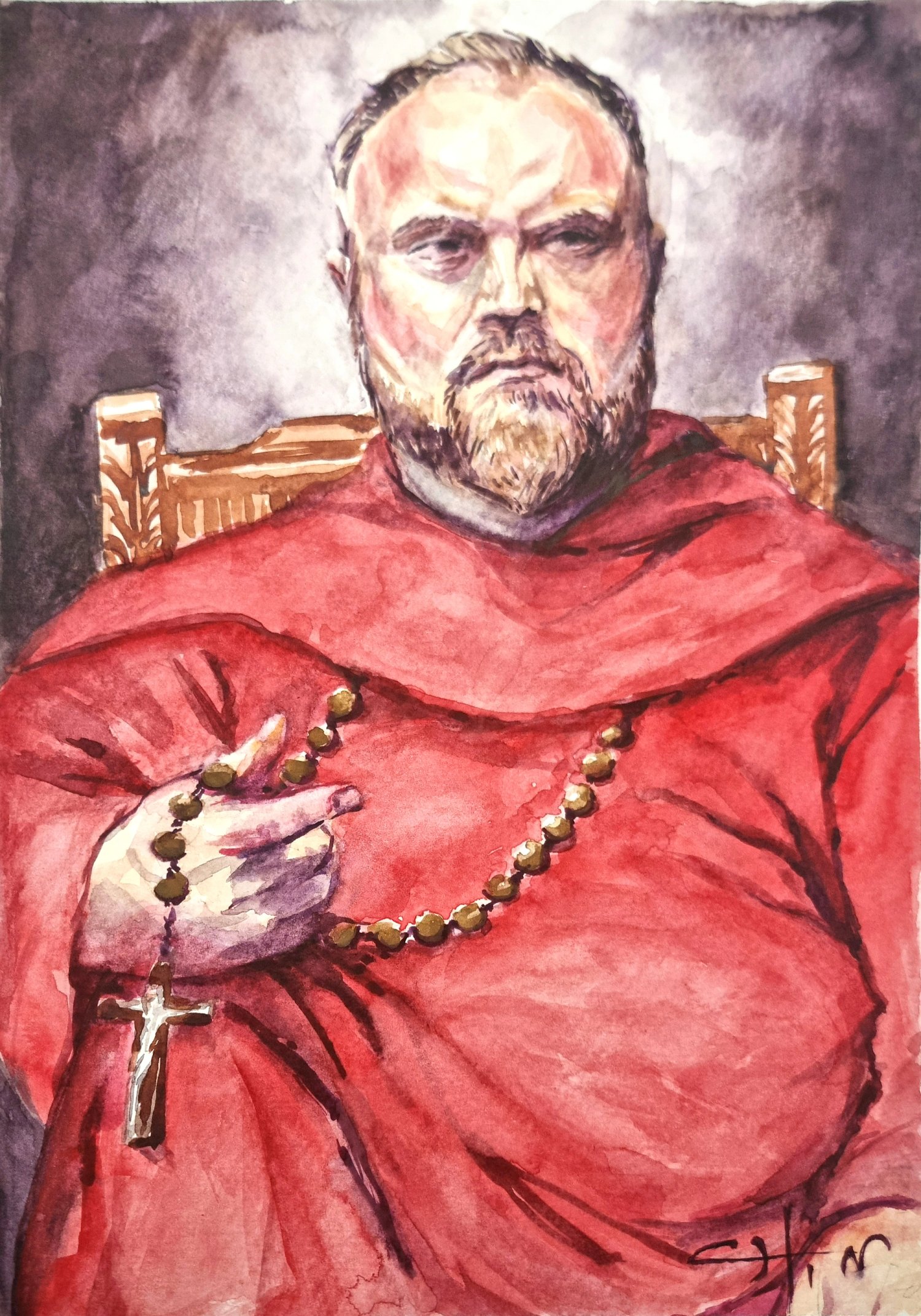 Jean-Luc as Ominous Cardinal
