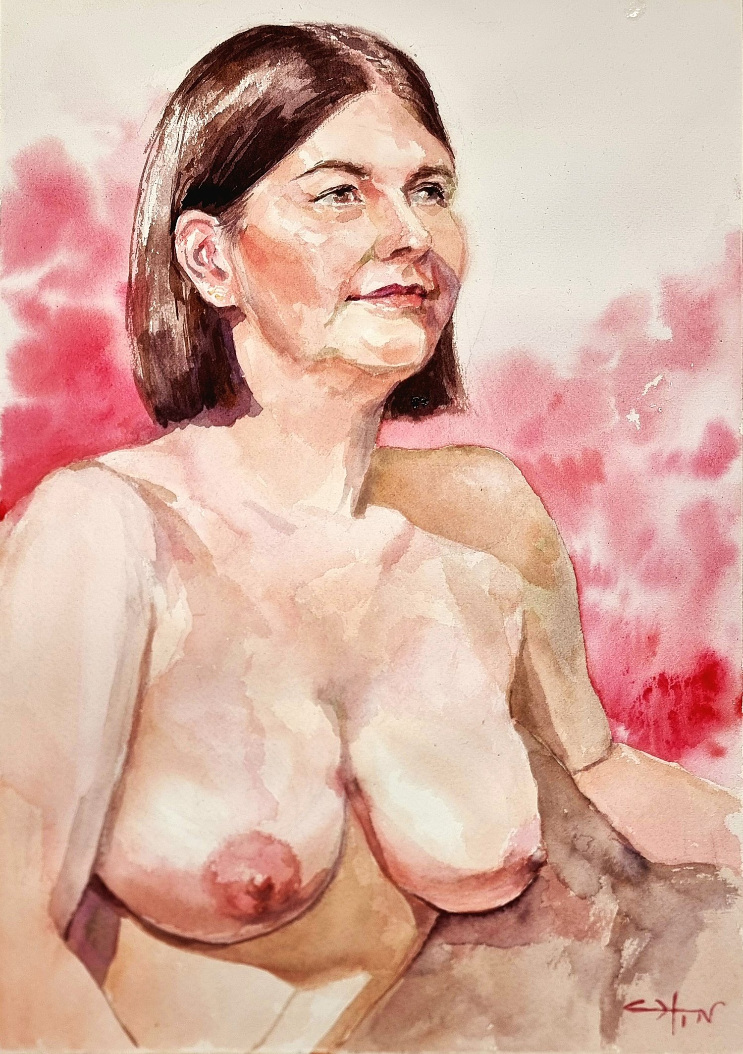 Winnie - Pink Background I