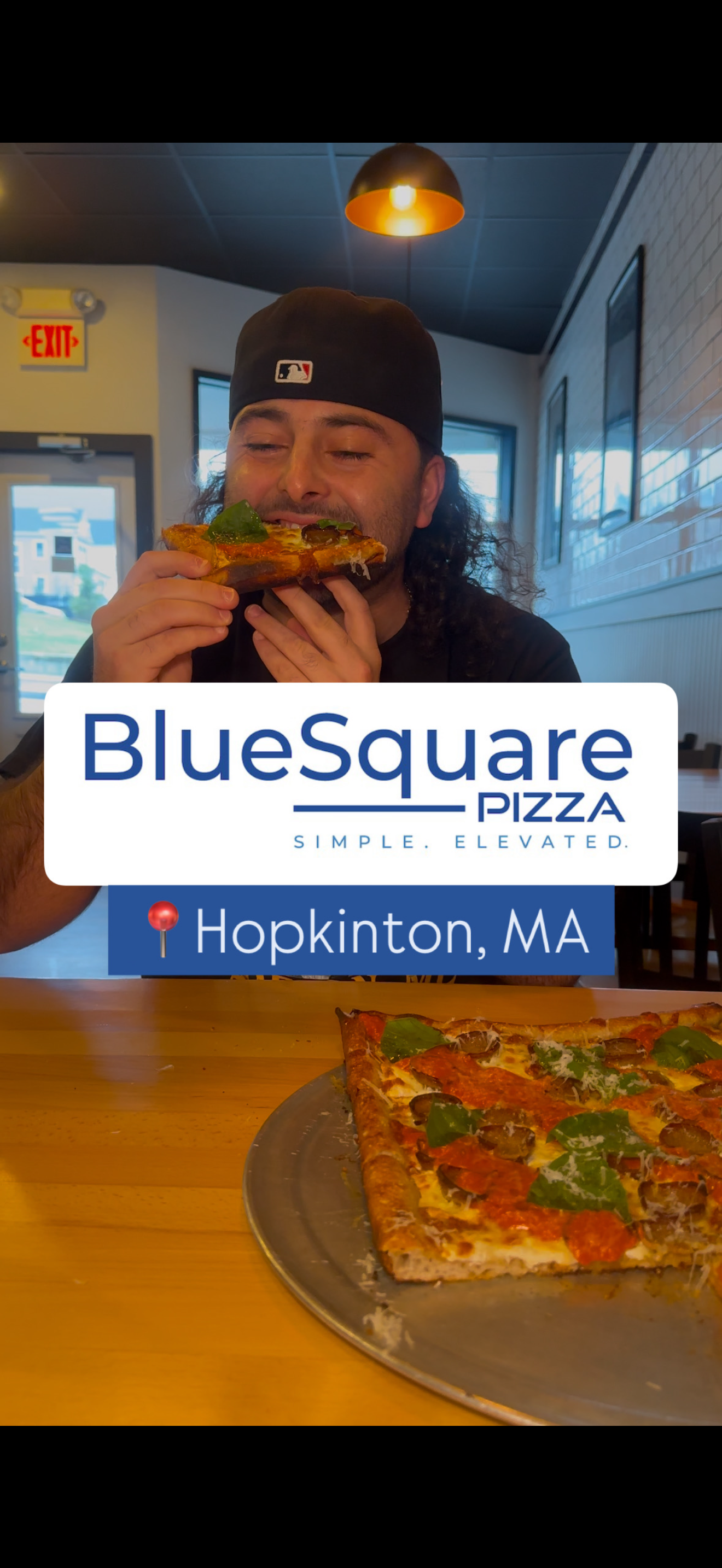 Blue Square Pizza