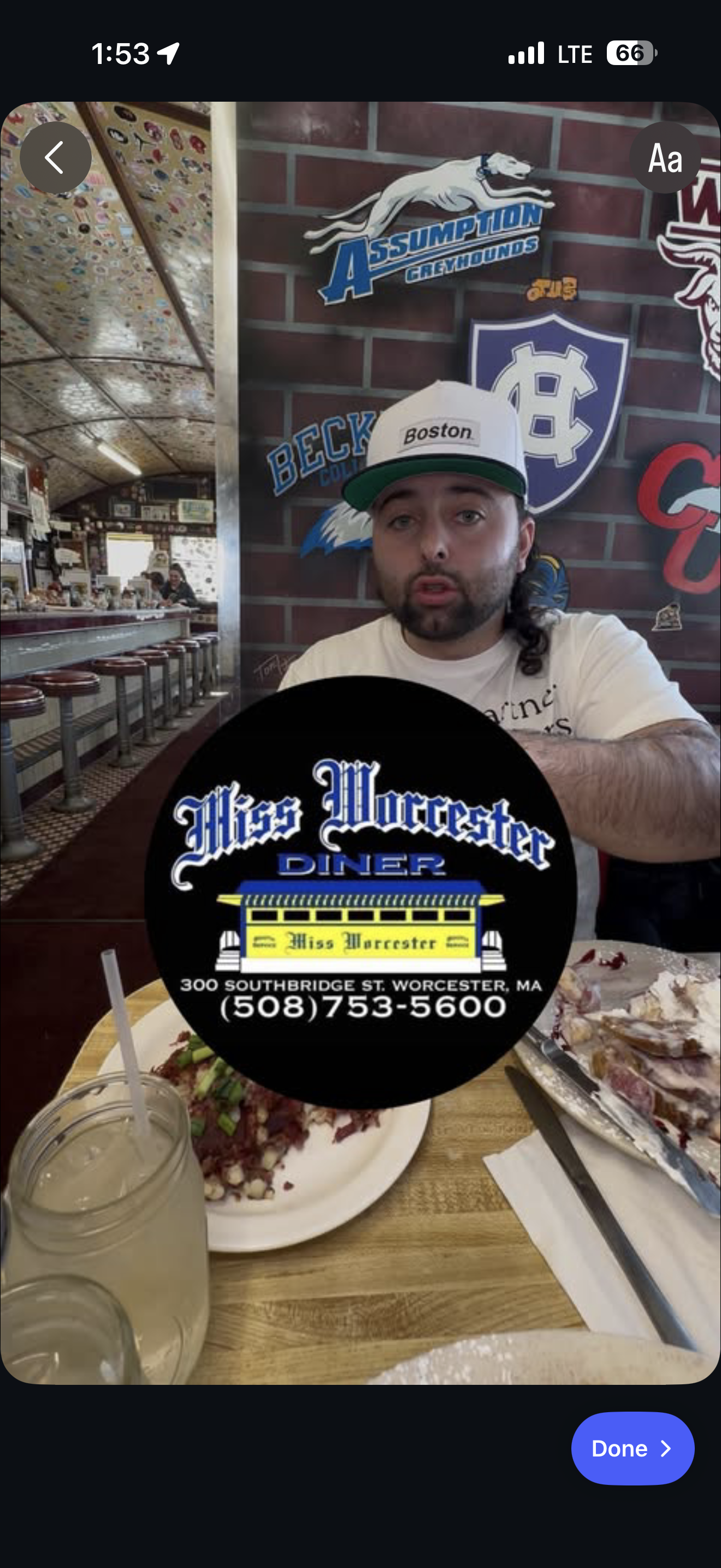 Miss Worcester Diner
