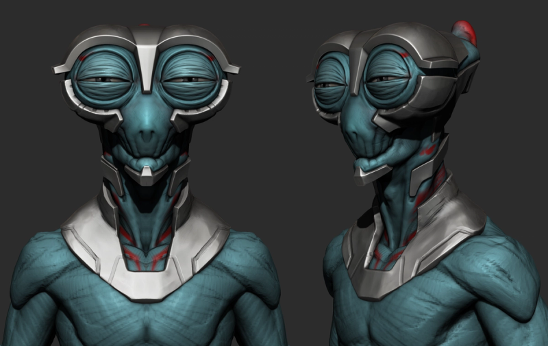 Alien Bust