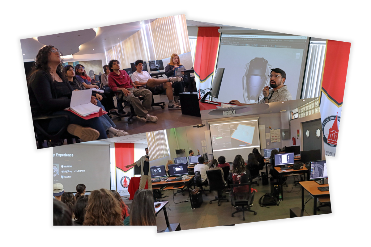 Studio hands-on workshop and critique session at CIW