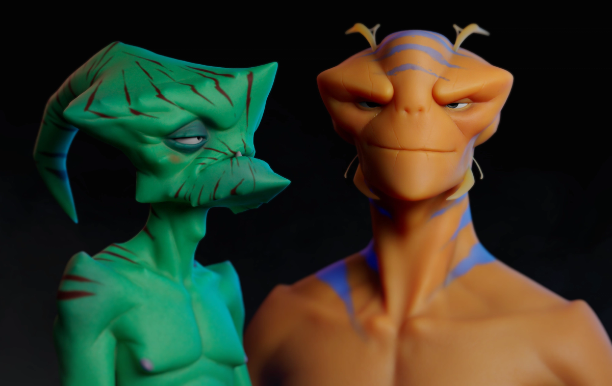 Alien Bust