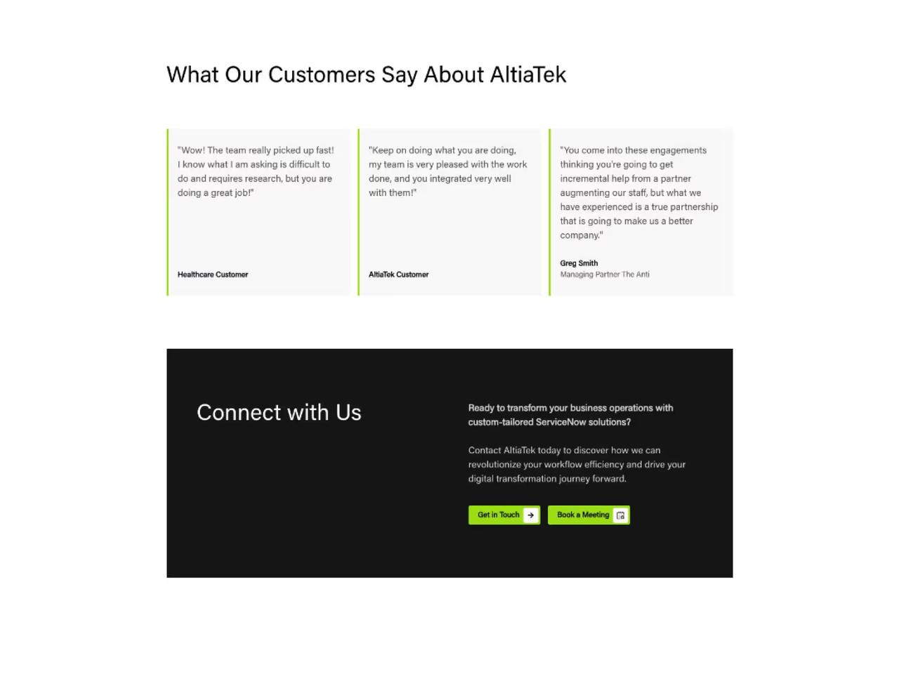 Altiatek: technical SEO and analytics
