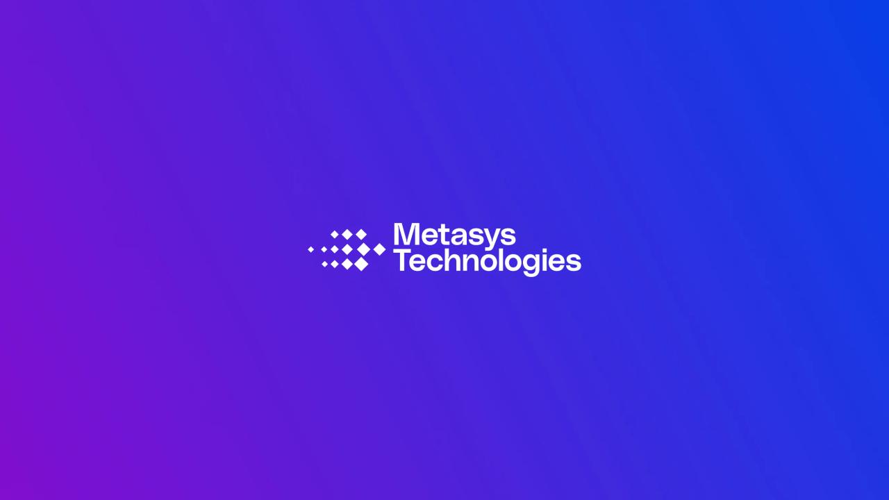 Metasys Technologies website