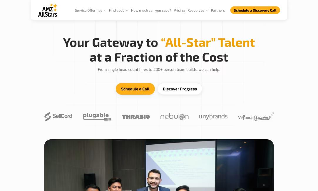 AMZ AllStars website