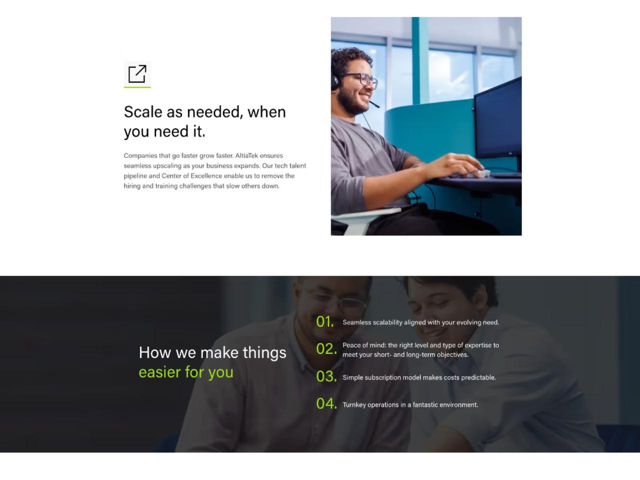 Altiatek: Webflow development