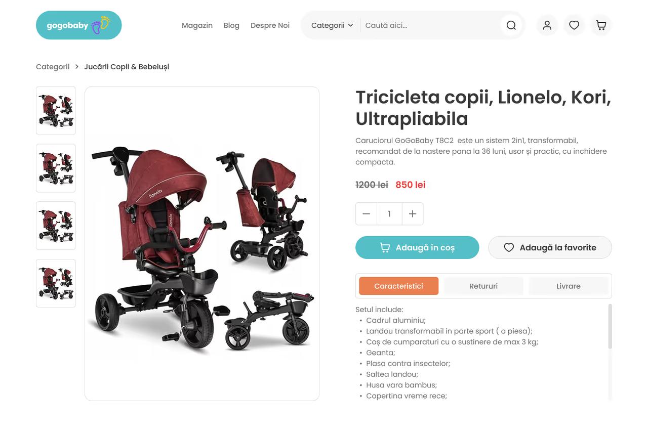 GoGoBaby: custom theme design and development