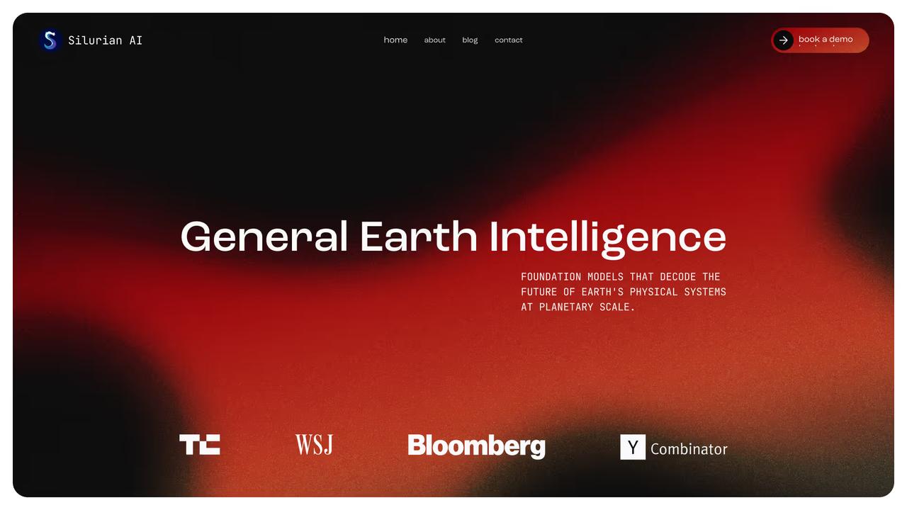 Silurian AI website