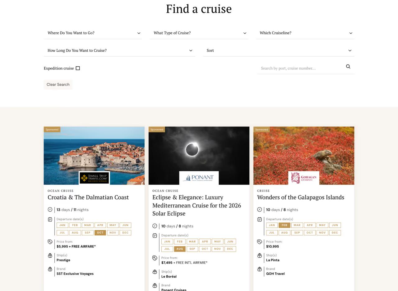 Small Ship Travel: automation and data sync