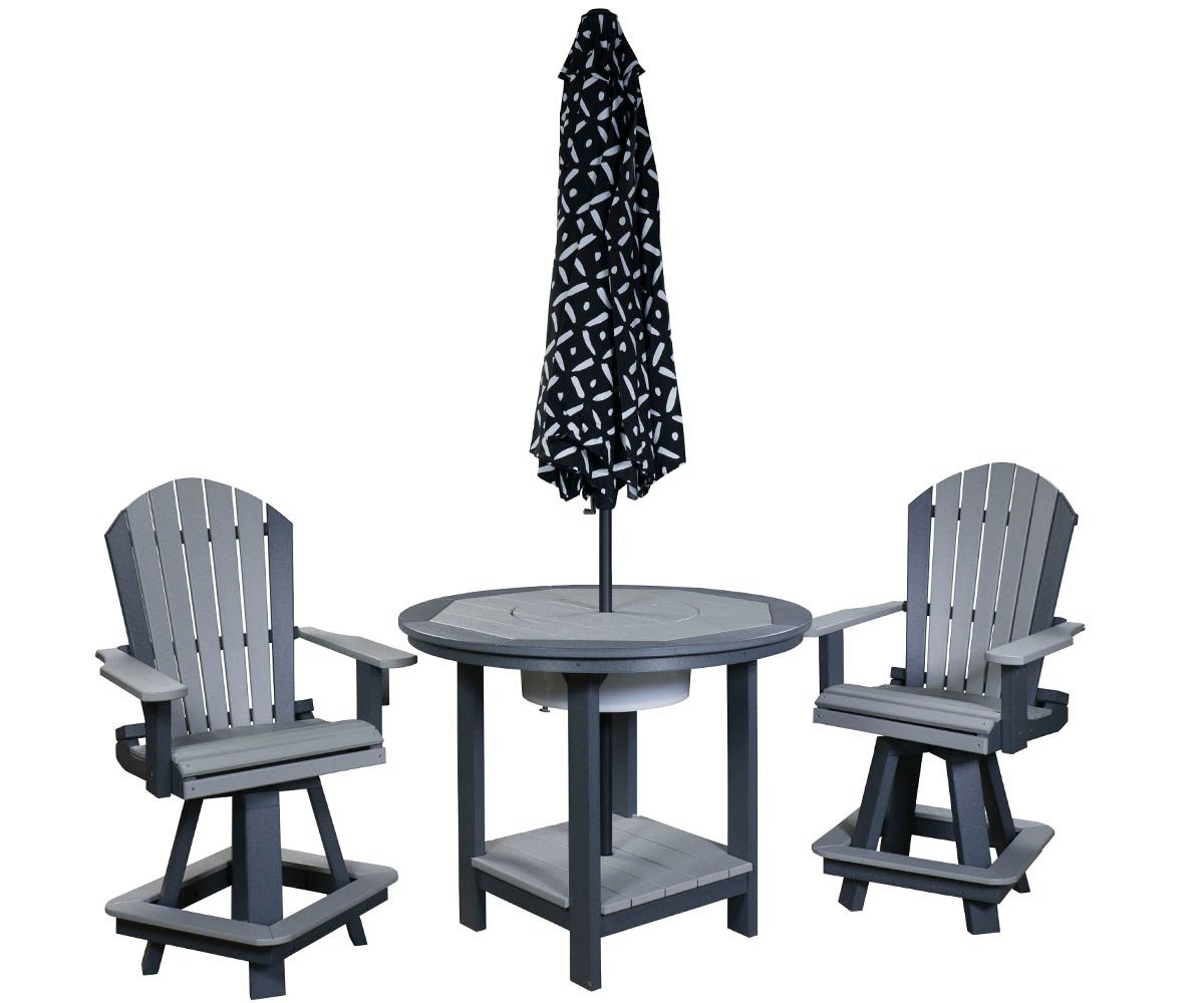 Adirondack High Bar Swivel Chair