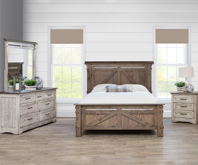 Solid wood bedroom furniture