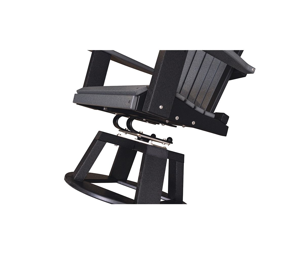 Adirondack Swivel Chair With Spring Base