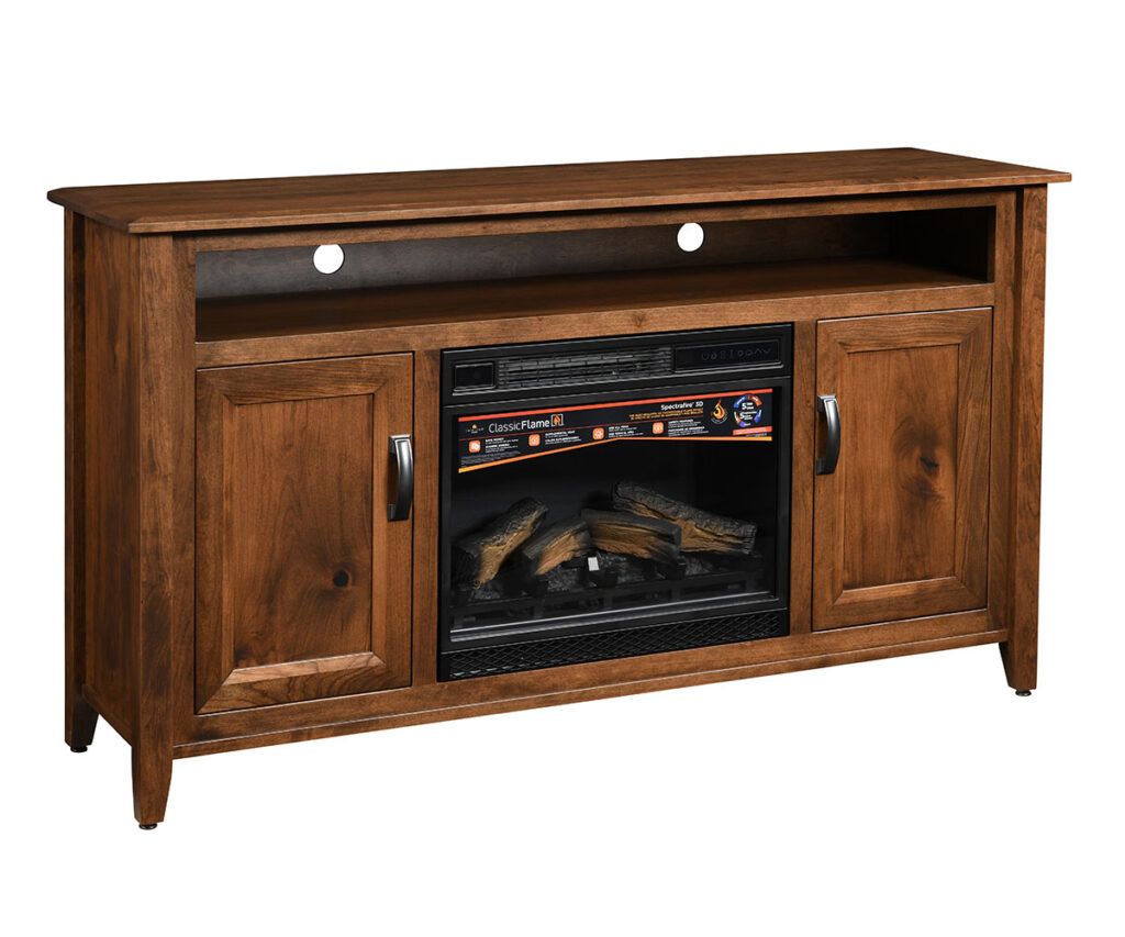Ventura Fireplace TV Stand – 60"W
