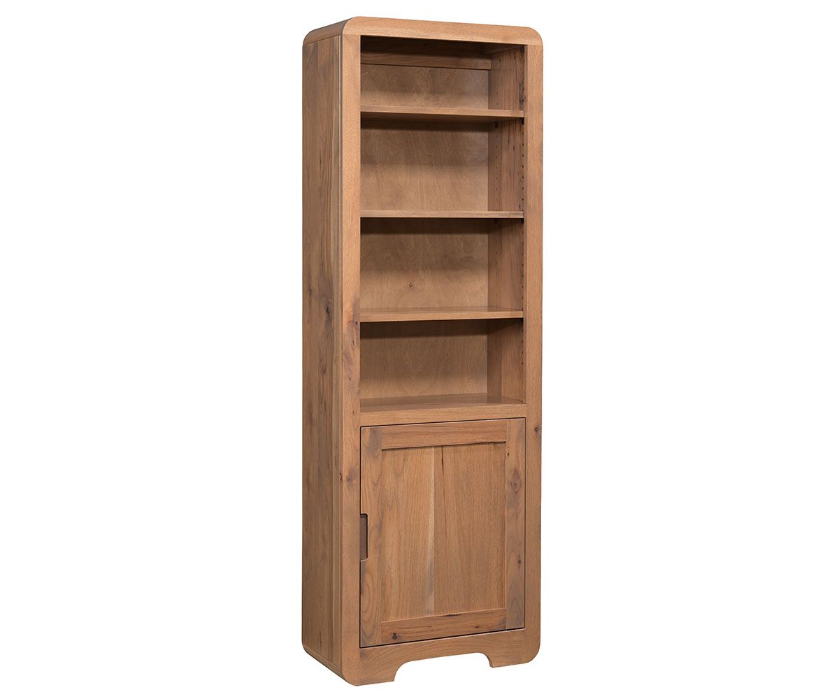 Europa Bookcase With Door – 24"W