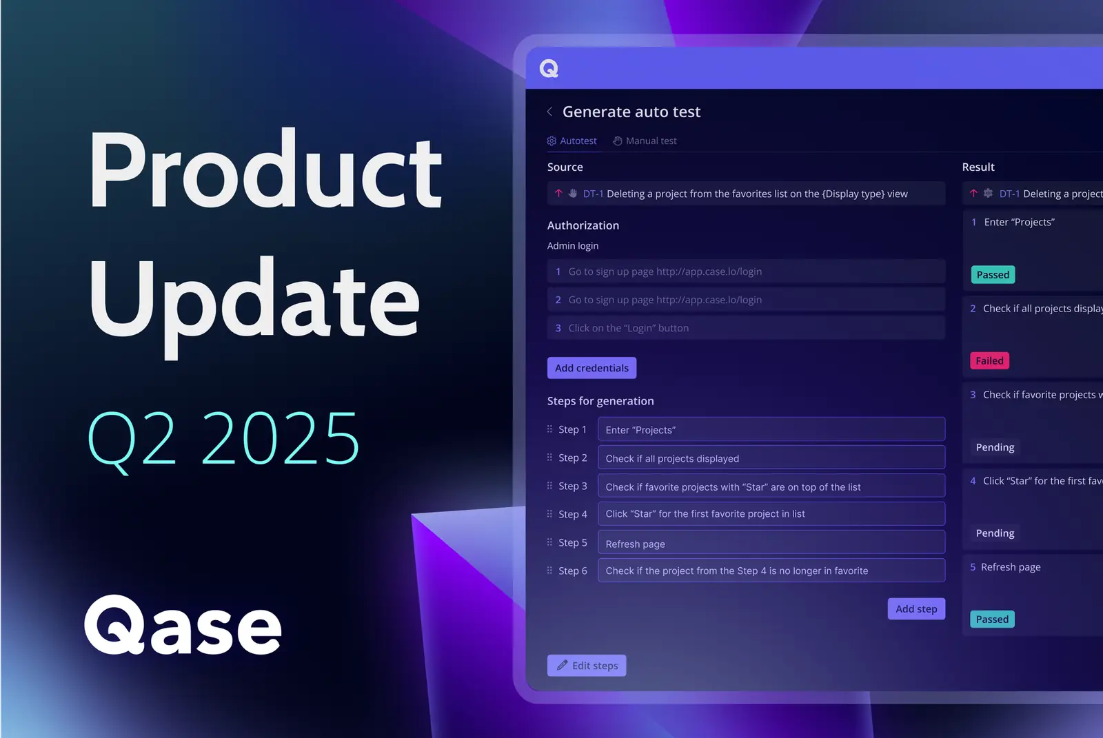 Q2 2025: Qase Product Updates