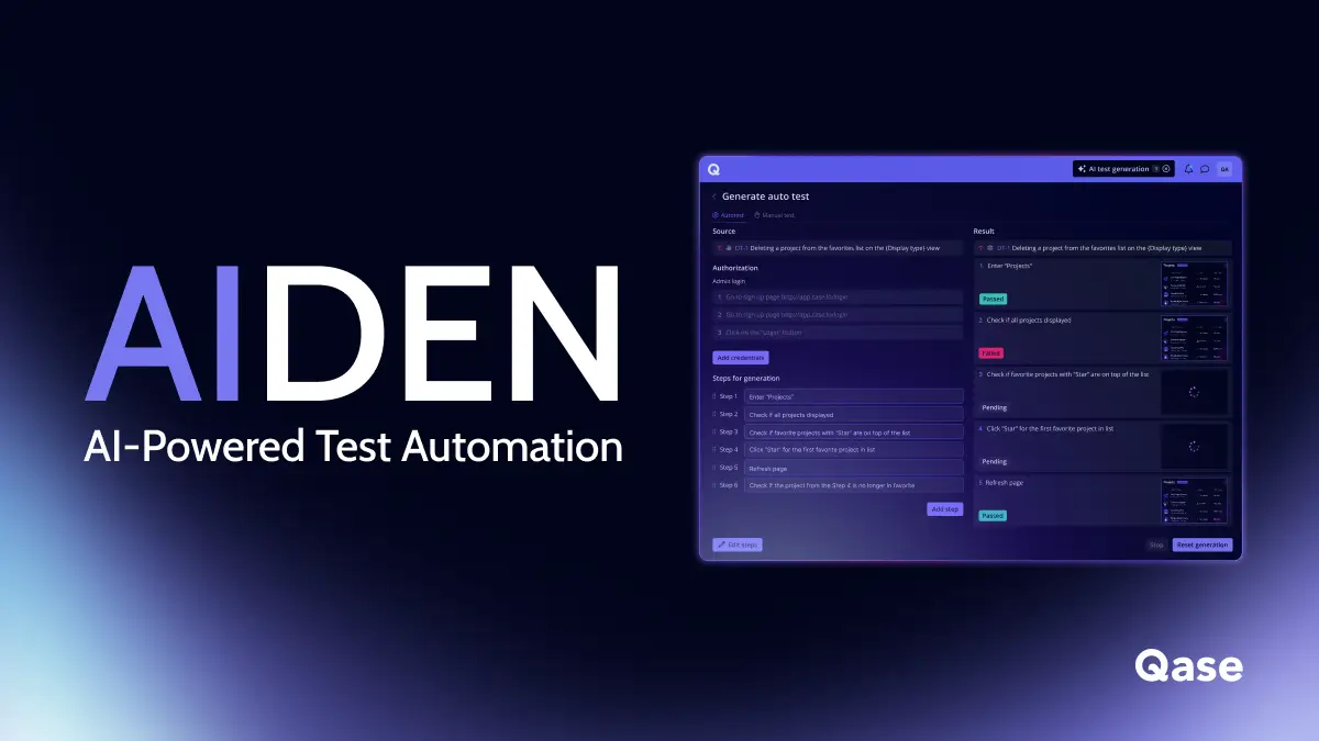 Introducing AIDEN: Your AI Software Testing Agent
