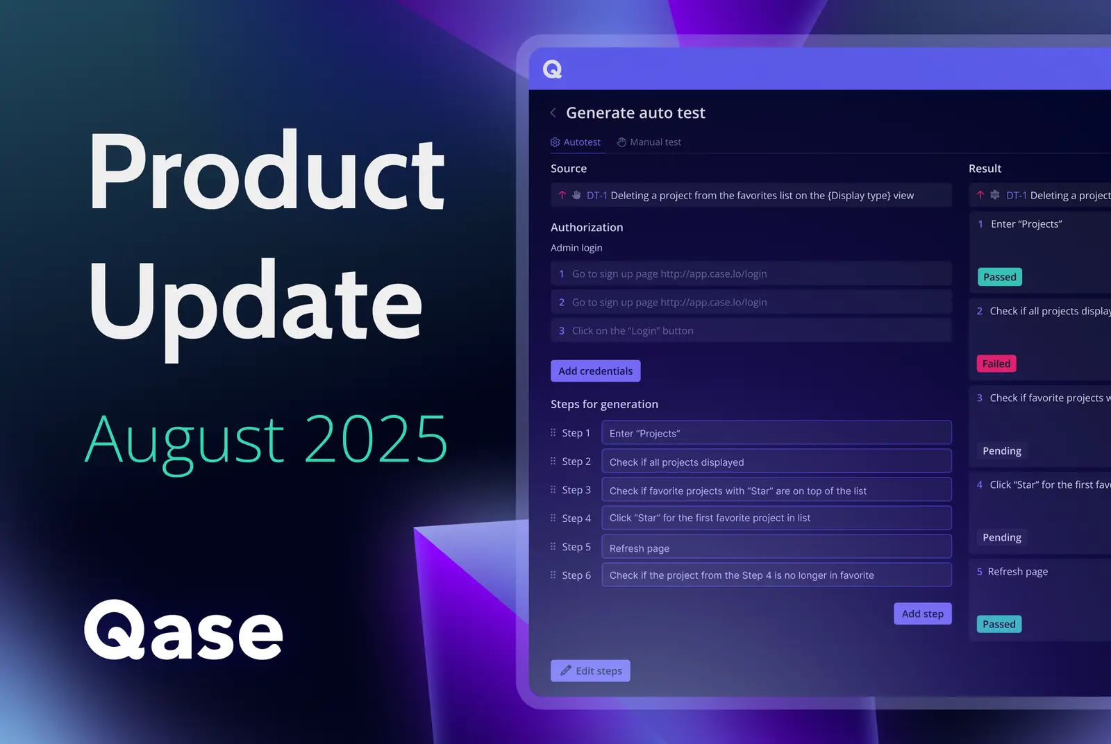 What's New in Qase: August 2025