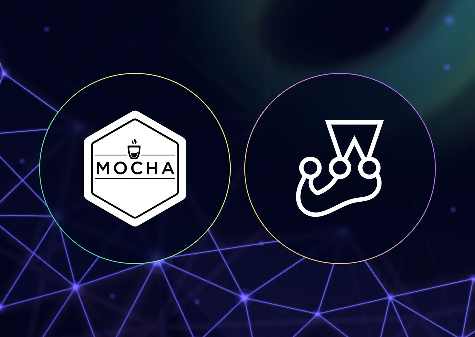 Mocha and Jest logos