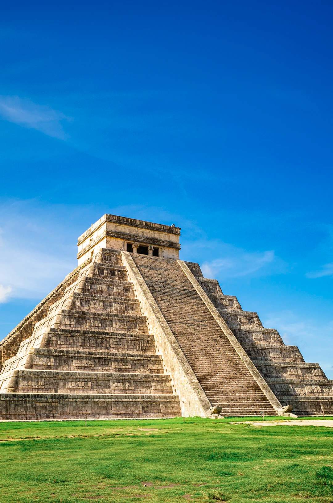 Pirámide de Kukulcan en Chichen Itzá.