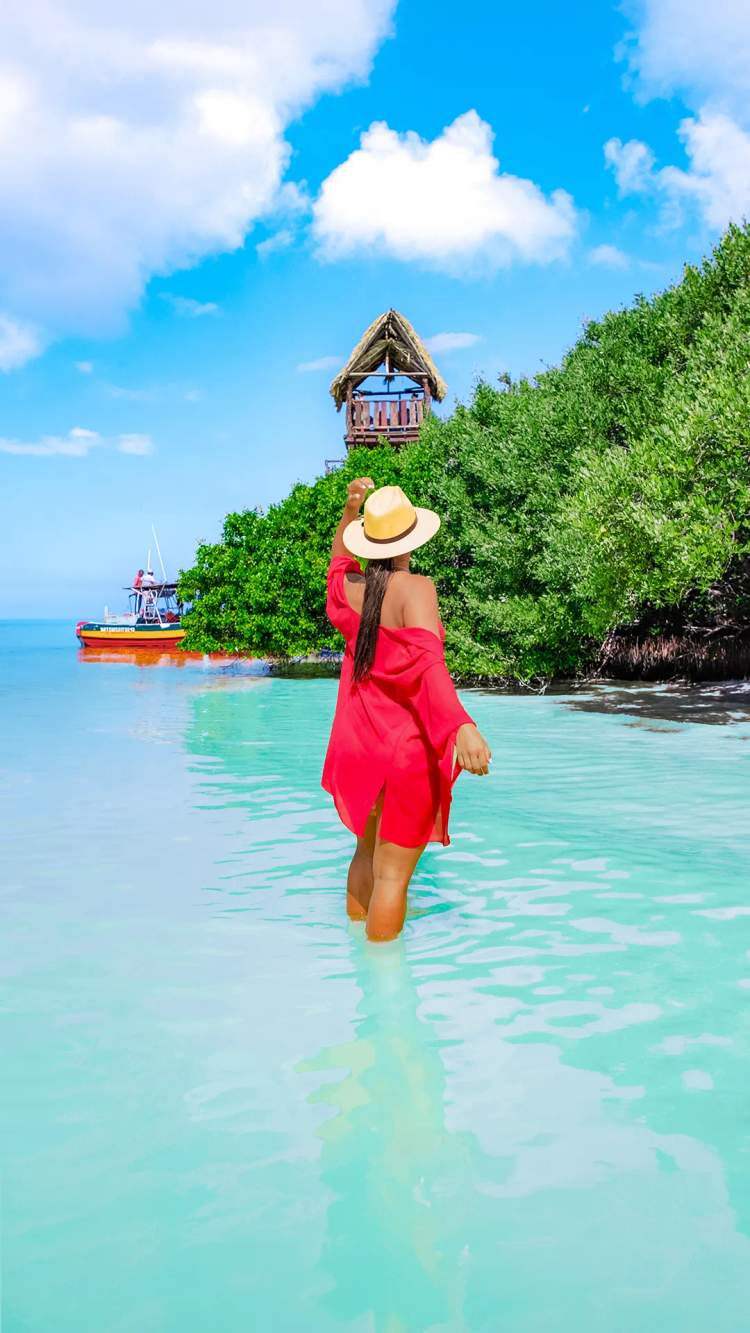 Espectacular vista de la Isla Holbox.