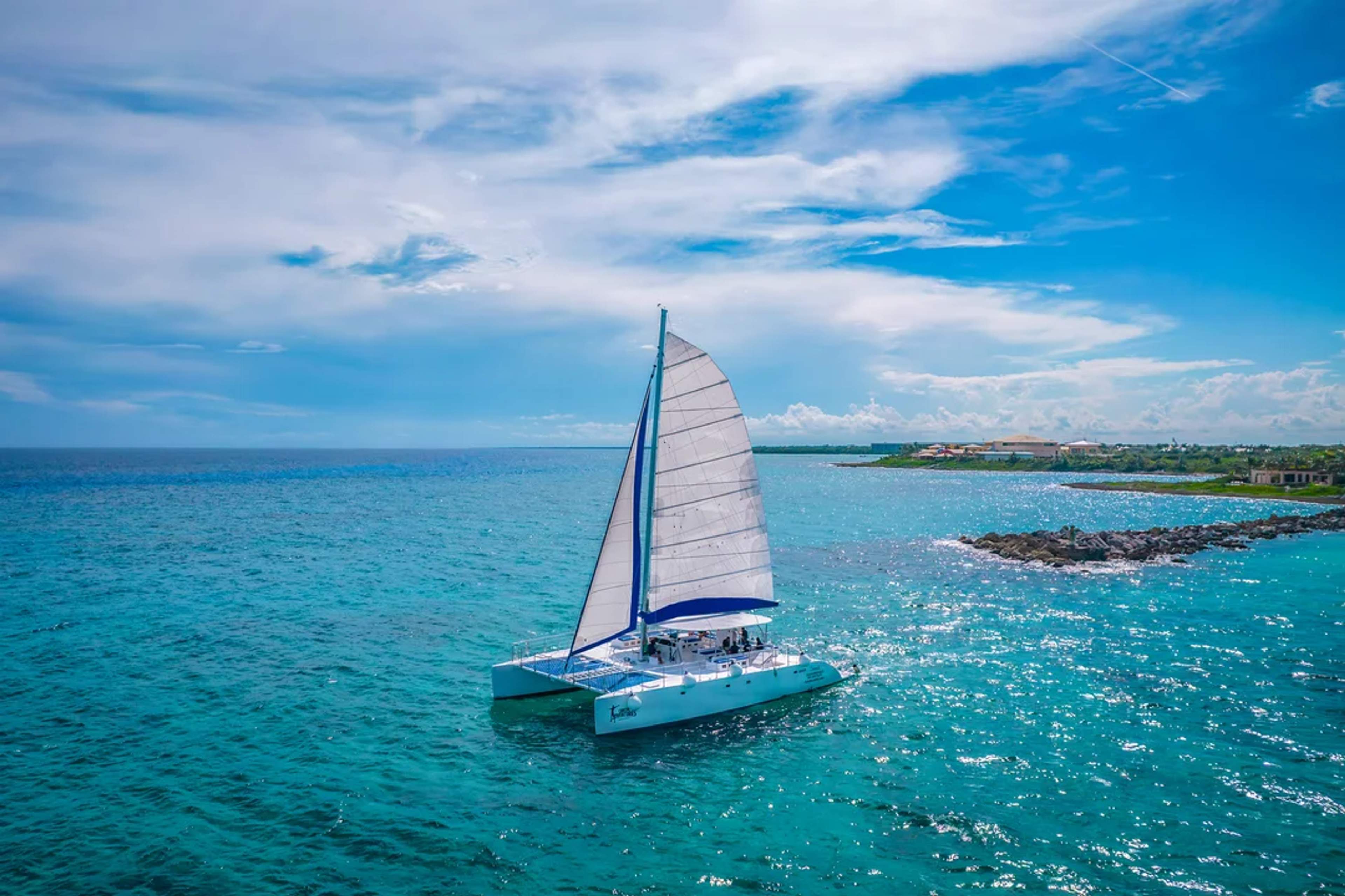 A rider speeds through a jungle trail on an ATV, enjoying an adventurous off-road experience under the sun.