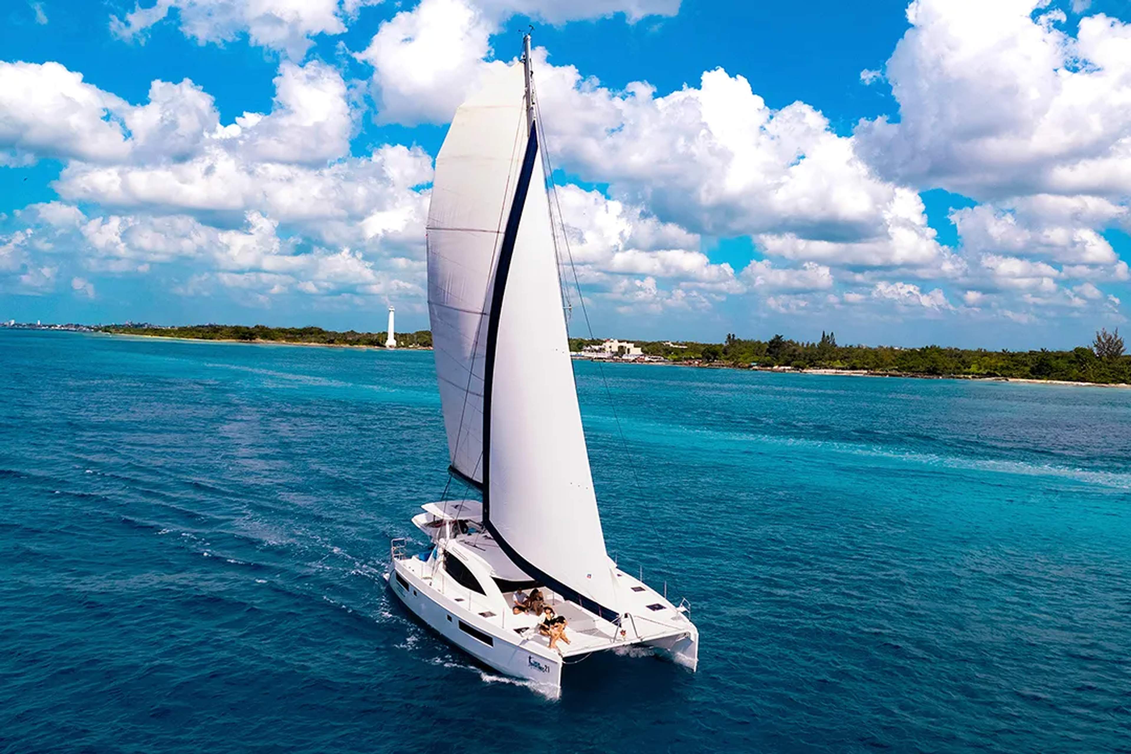 Sailing in Cancun