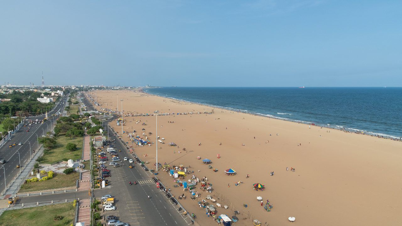 marina beach - the go to spot in Chennai