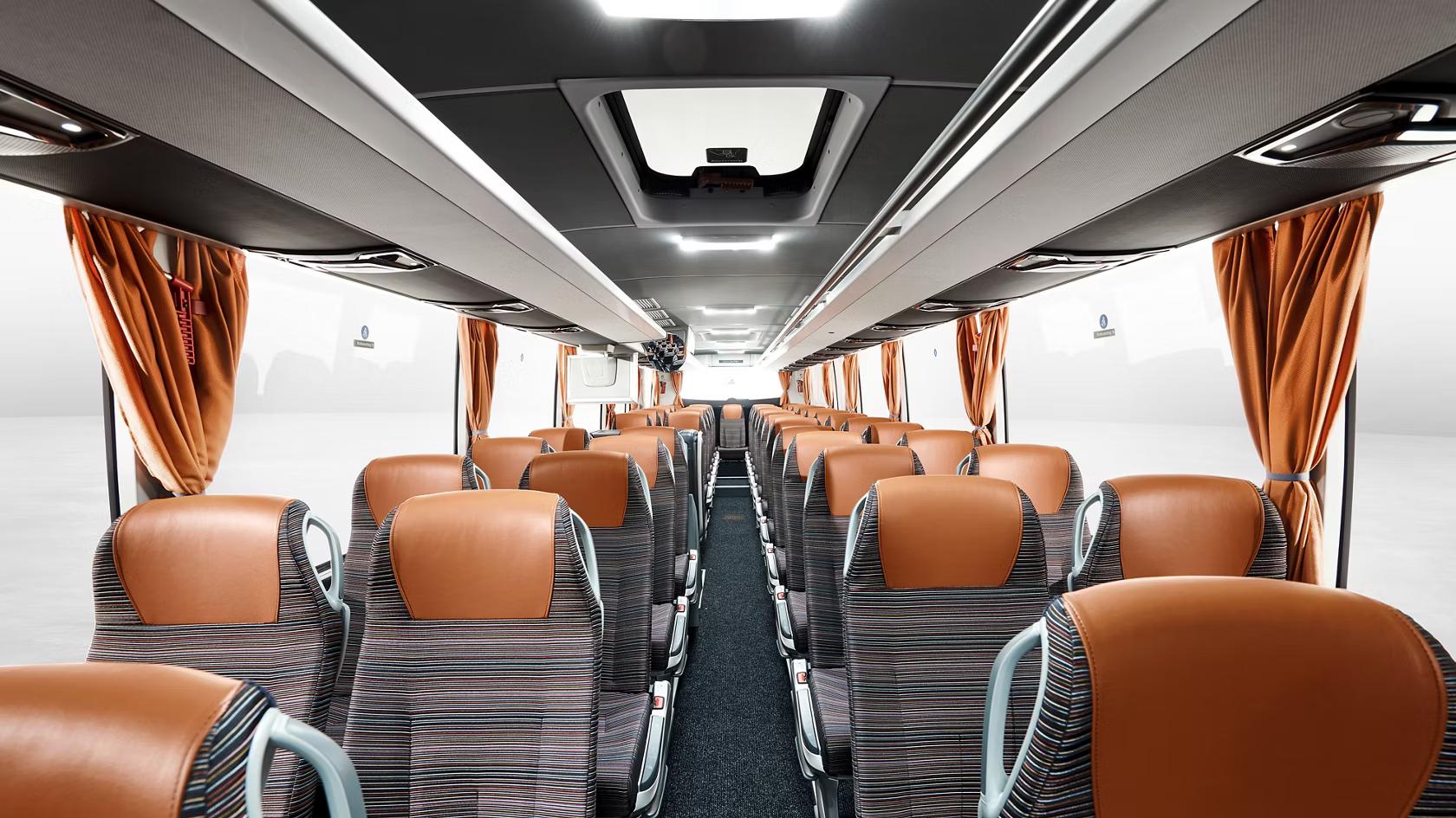 Interior of a coach