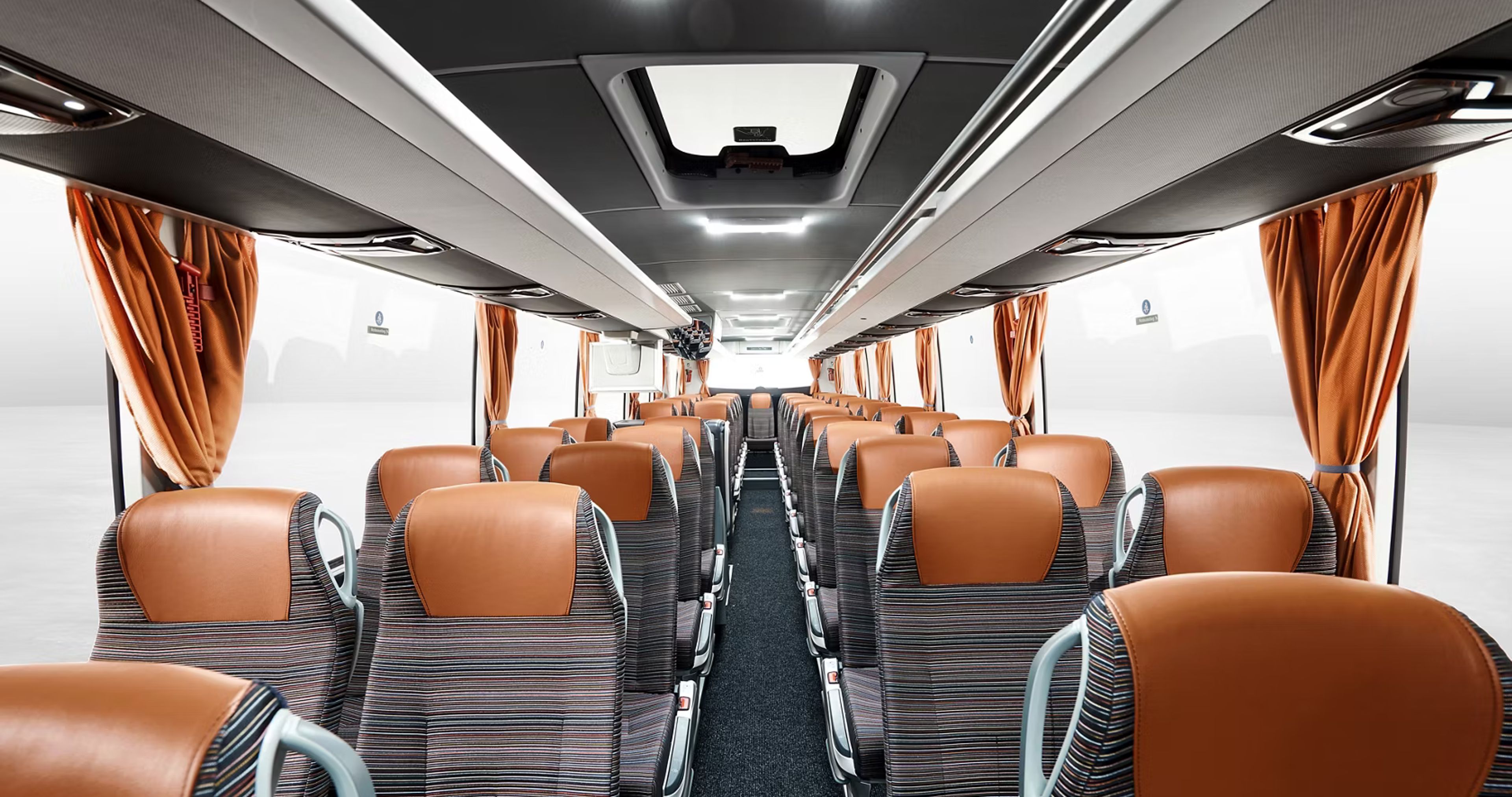 Interior of a coach