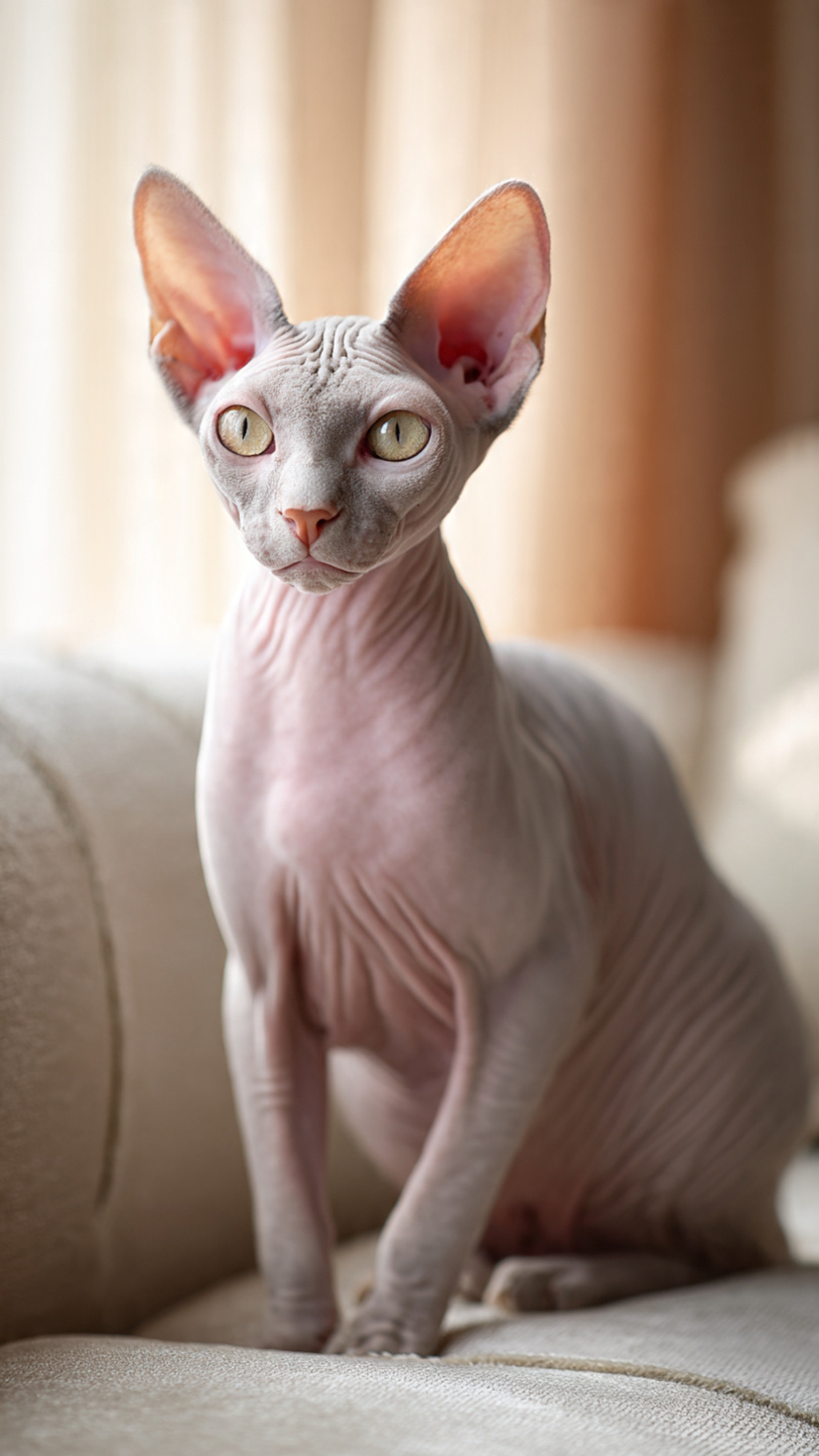 ¿Cuánto cuesta un gato Esfinge? Guía de precios 2026 y claves para elegir un gato Sphynx de alta calidad en México y Costa Rica.
