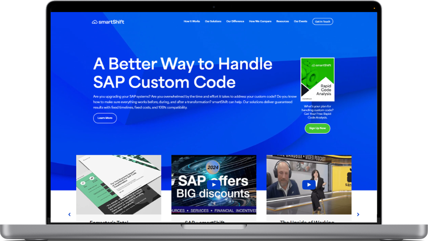 Product Engineering for a SAP Custom Code Modernization Platform