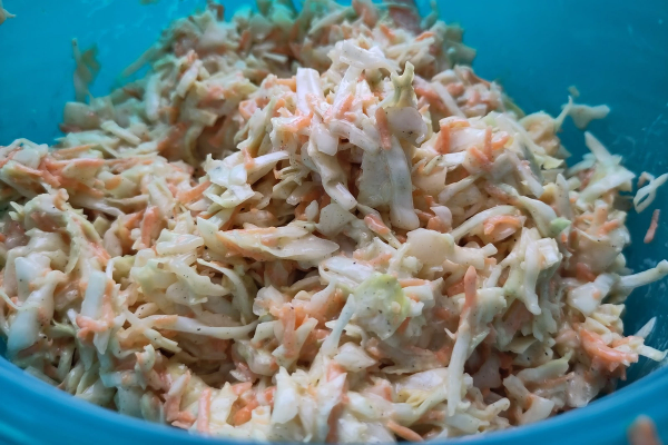 Card background for Coleslaw