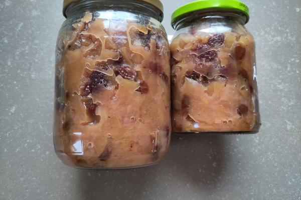 Card background for Apfelchutney / Blaukrautfix