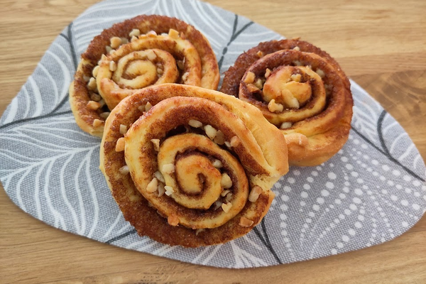 Card background for Zimtschnecken