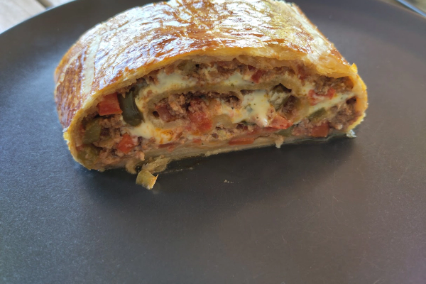 Card background for Hackfleischrolle