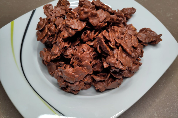 Card background for Schokocrossies