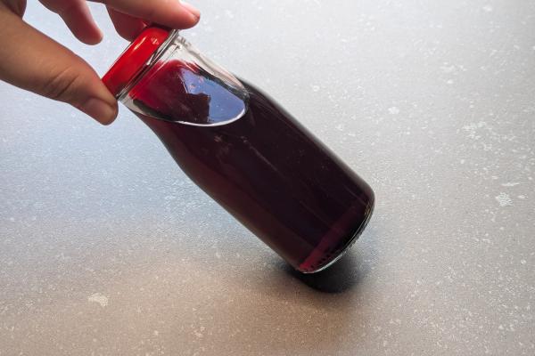 Card background for Kirsch-Sirup