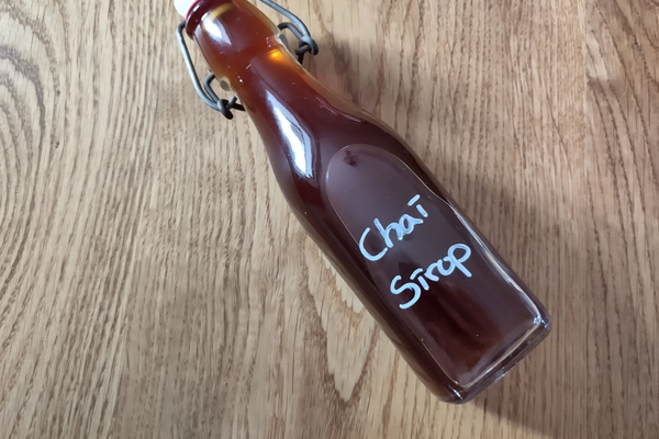 Card background for Chai Sirup