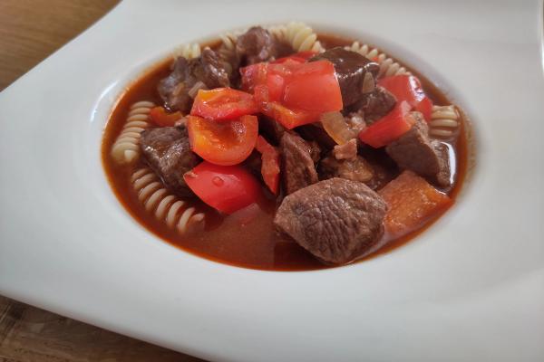 Card background for Gulasch