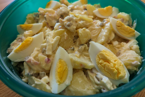 Card background for Kartoffelsalat