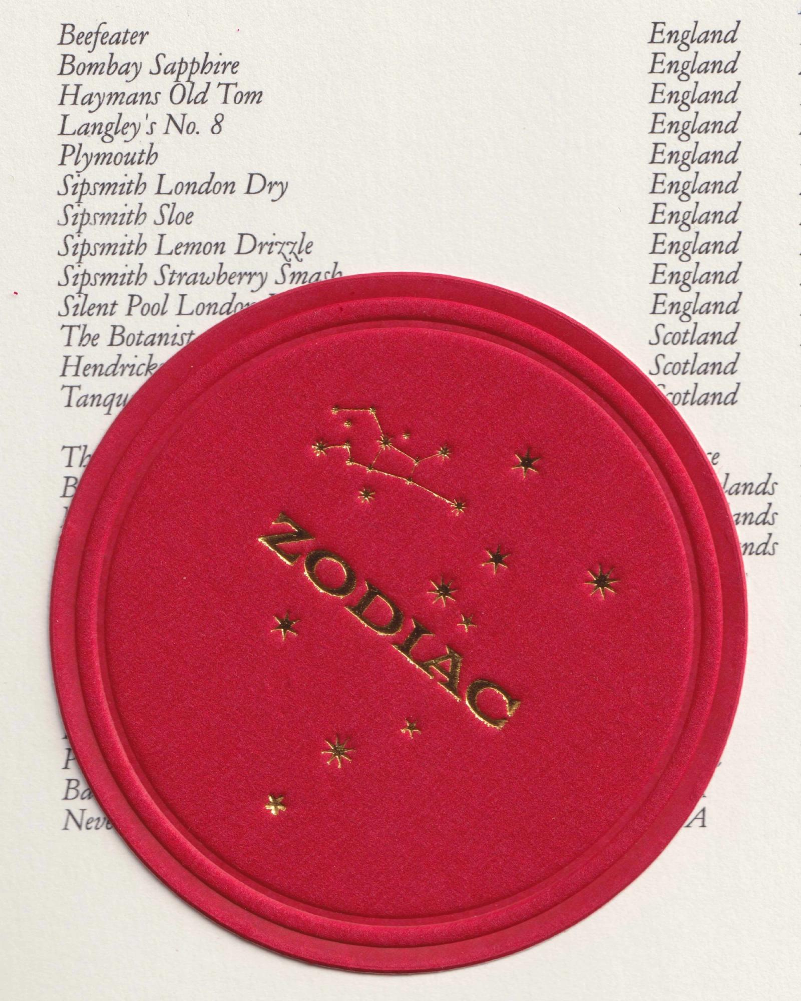 Zodiac Bar
