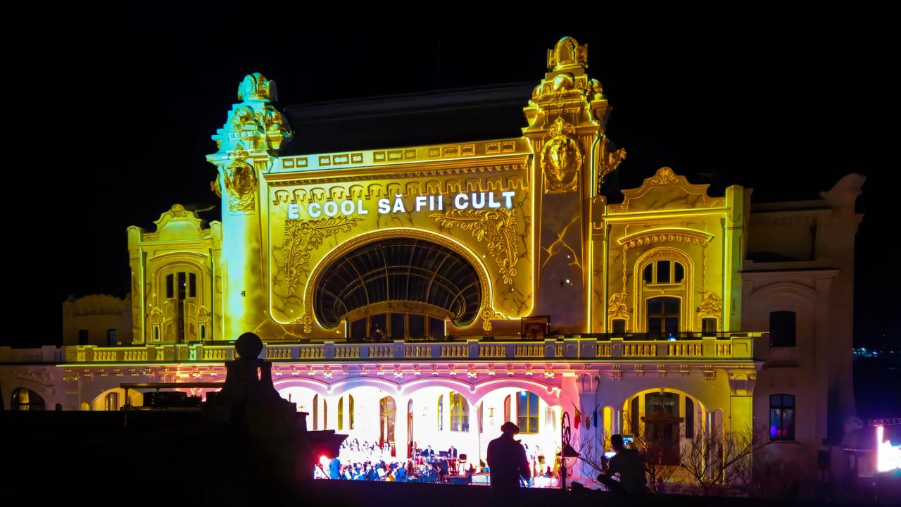 „E Cool să Fii Cult” — Cazinoul Constanța