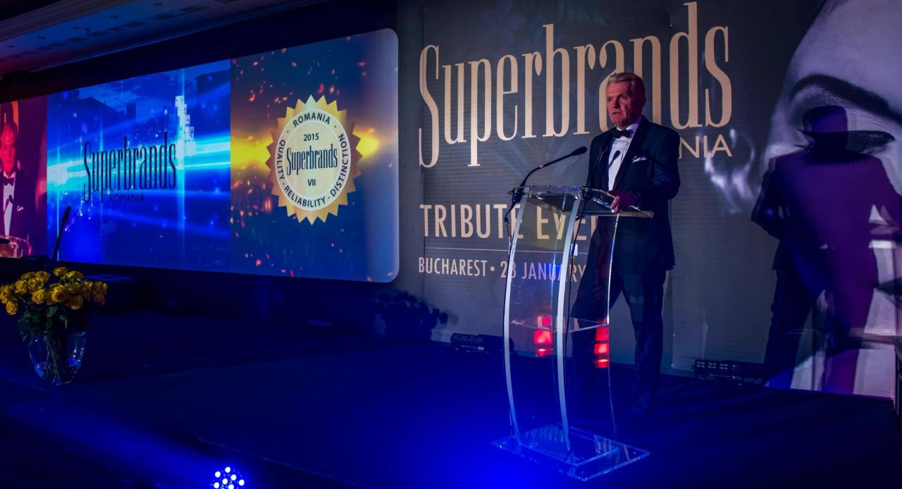 Superbrands Romania 10th Anniversary Gala